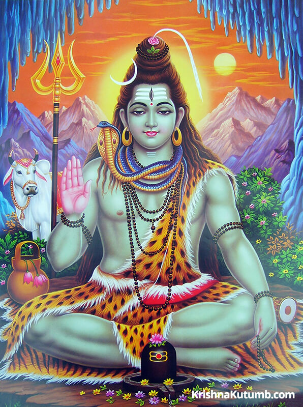 Dioses Hindúes - Mahesh, que comúnmente se conoce como Shiva