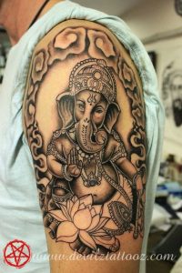 Beautiful Ganesha Tattoo