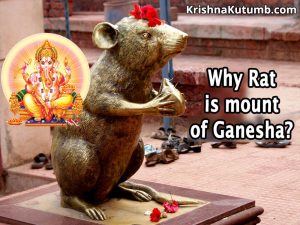 Why Rat is mount of Ganesha - Krishna Kutumb