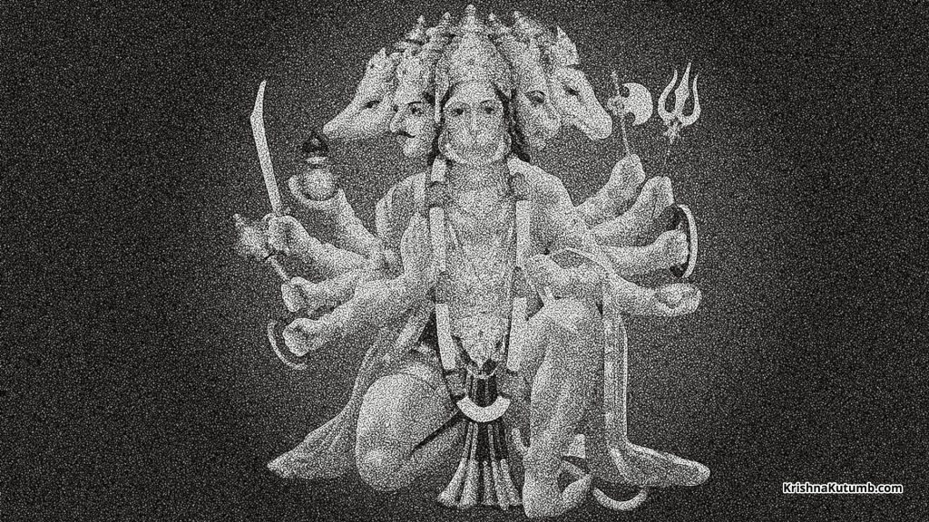 Old Panchmukhi Hanuman ji image - Krishna Kutumb™